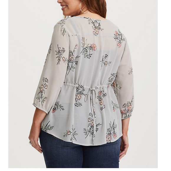Torrid sheer top - Picture 2 of 5